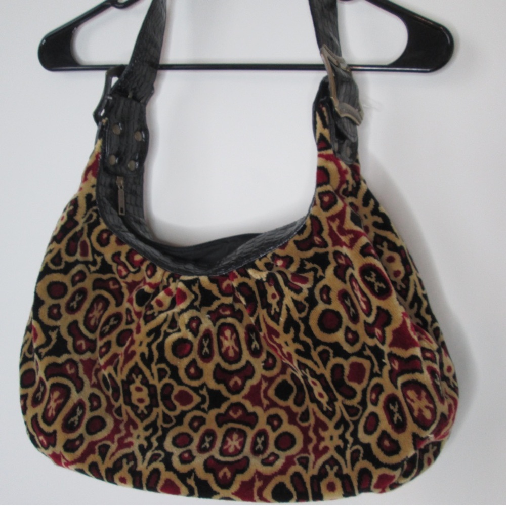Vintage Coldwater Creek one of a kind purse with an eclectic detailing! #unique